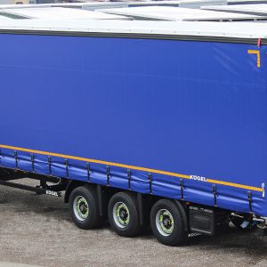 Logistics BusinessKogel trailers with a permissible overall height of four metres in service at Ford