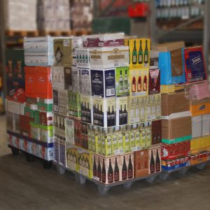 Logistics BusinessFood Distribution Pallet Admired at Lyon Trade Fair