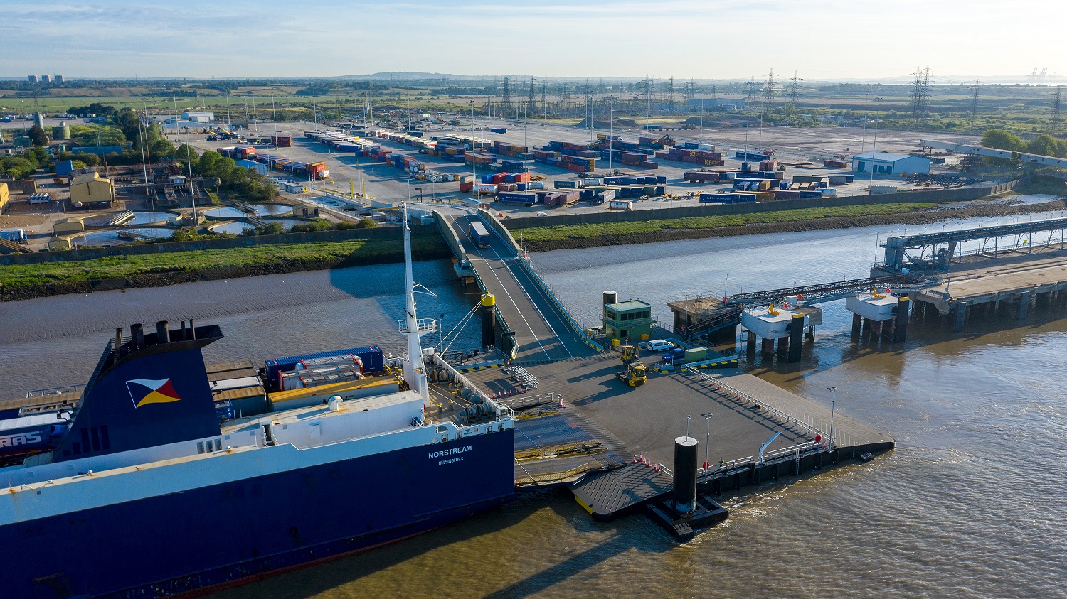 Port of Tilbury Opens New Driver-Free Freight Ferry Terminal