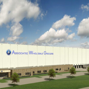 In the future, the automated facility will create more value throughout the supply chain for AWG and its members with more than 55,000 different items: The new logistics center of AWG in Hernando, Mississippi.