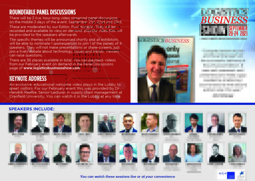 Logistics BusinessWatch Panel Discussions from our Virtual Show