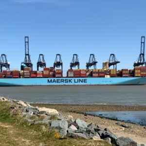 Felixstowe berth 7 maersk