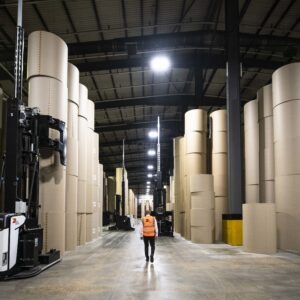 DS Smith invests in AGVs at UK’s largest paper mill