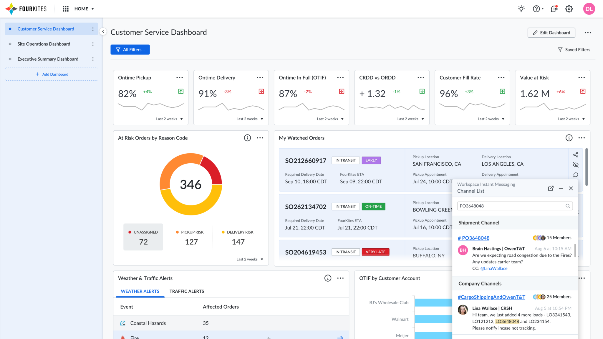 Industry-first visibility of entire order lifecycle