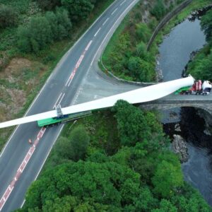 Logistics BusinessCollett delivers 57-metre wind farm blades