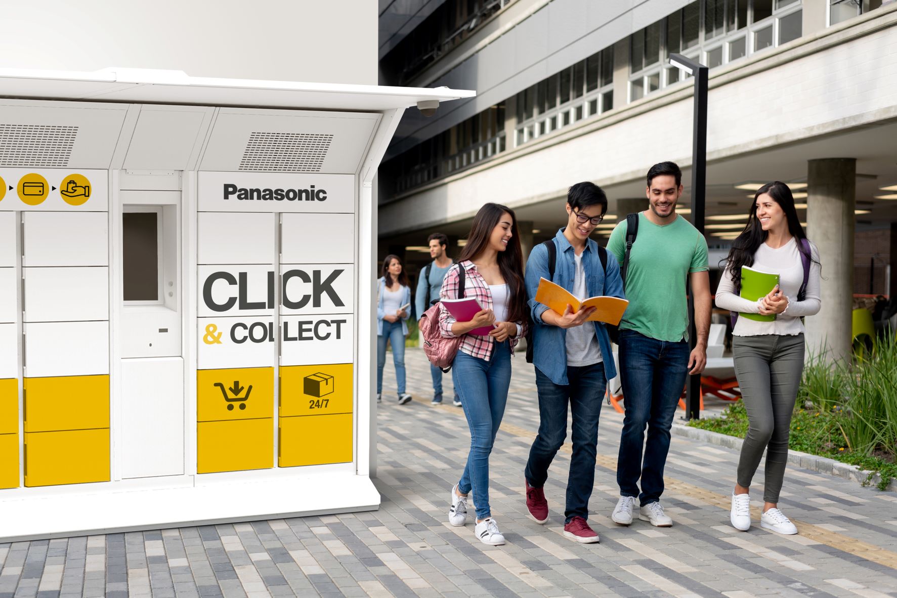 Panasonic Smartlockers adopted in Europe