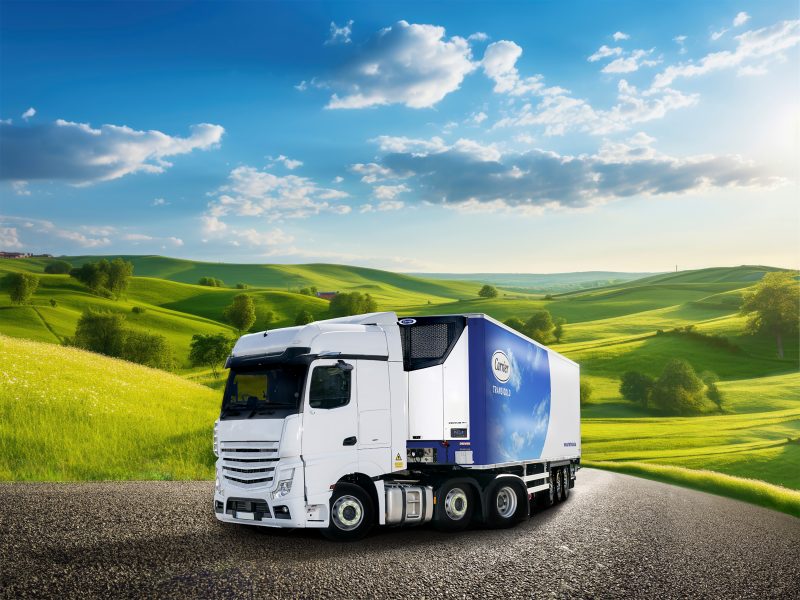 Logistics BusinessTemperature-Controlled Trailer Unit Reduces Fuel Consumption