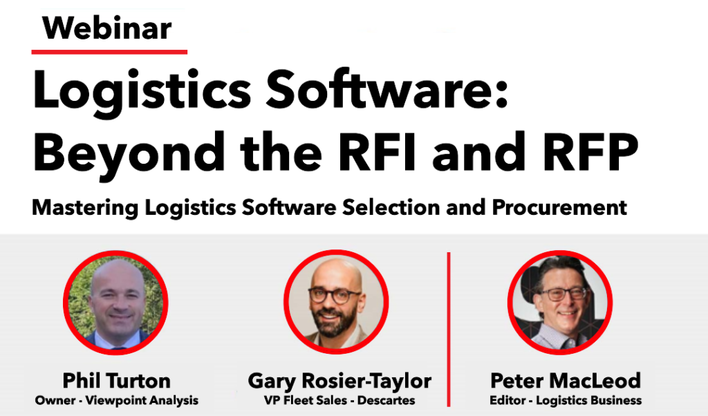 Logistics Software Webinar