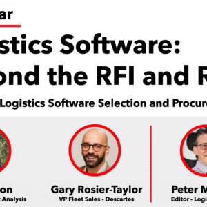 Logistics Software Webinar