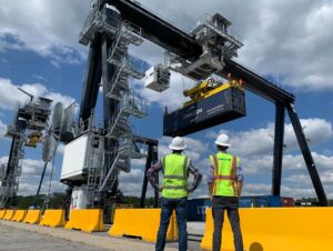 Logistics BusinessStack Management, Yard and Crane Optimizer Live at Terminal