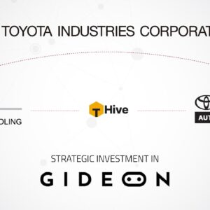 Logistics BusinessToyota Invests in Gideon Vision-based Automated Vehicles