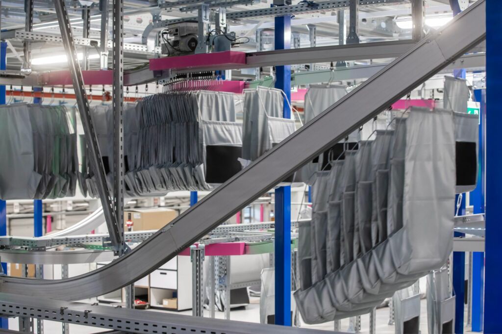 Fashion Logistics with Pouch Sorter Systems