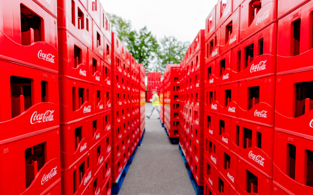 Plastic Beverage Crates