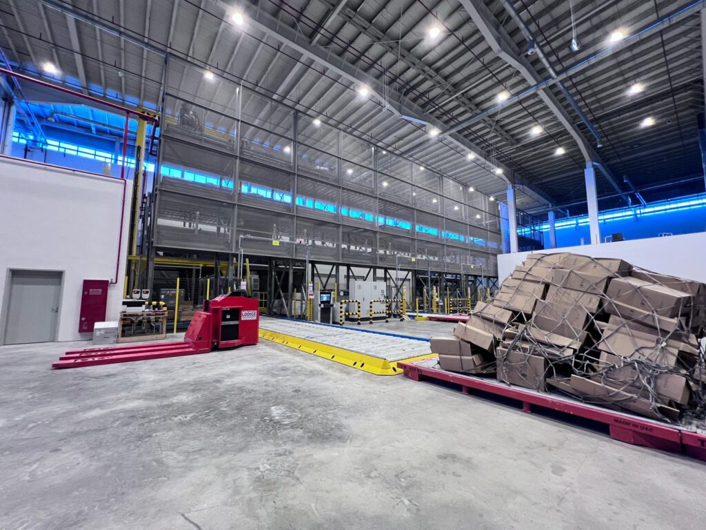 Logistics BusinessAutomated ULD Storage System at Jordan Airport