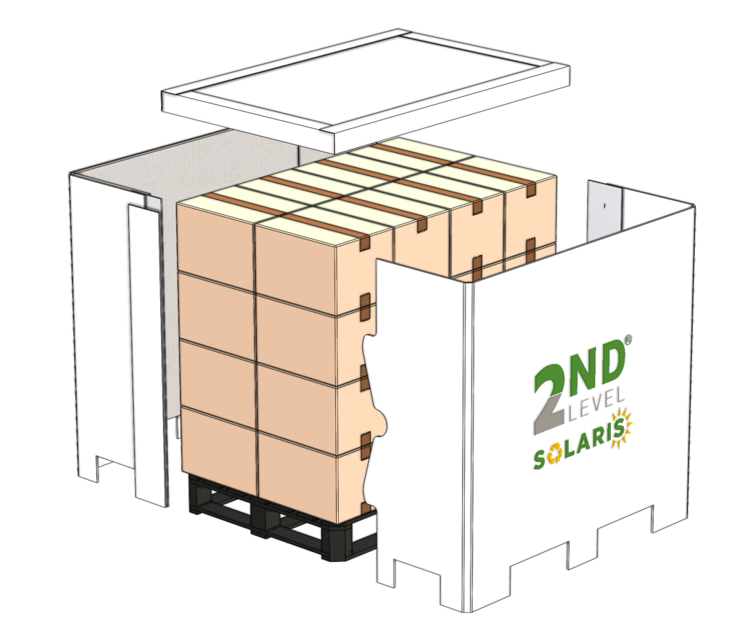 Logistics BusinessRecyclable Thermal Pallet for Temperature-sensitive Shipping