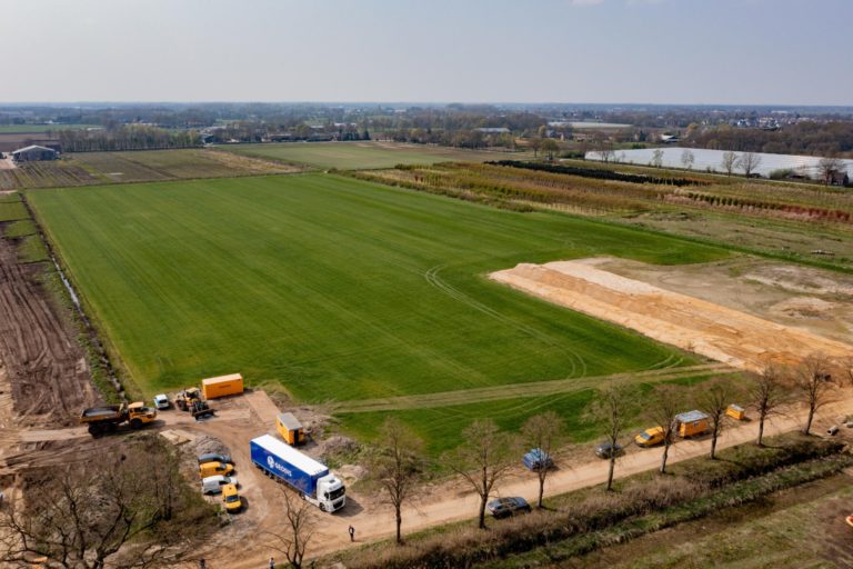 Geodis building sustainable facility in The Netherlands