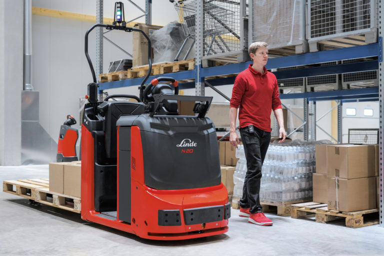 Linde order pickers gain semi-automation option