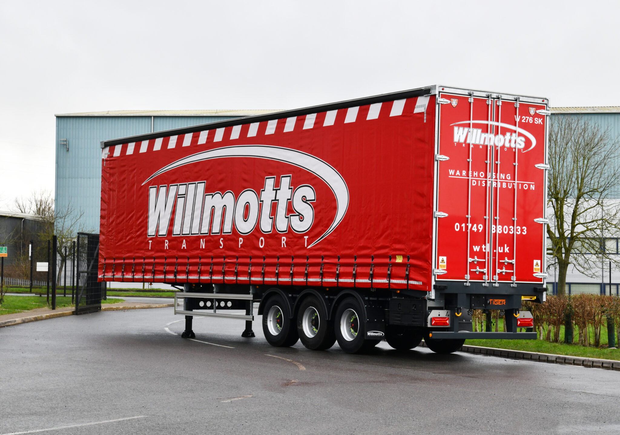 Delivery of 60 New Trailers to Transport Firm