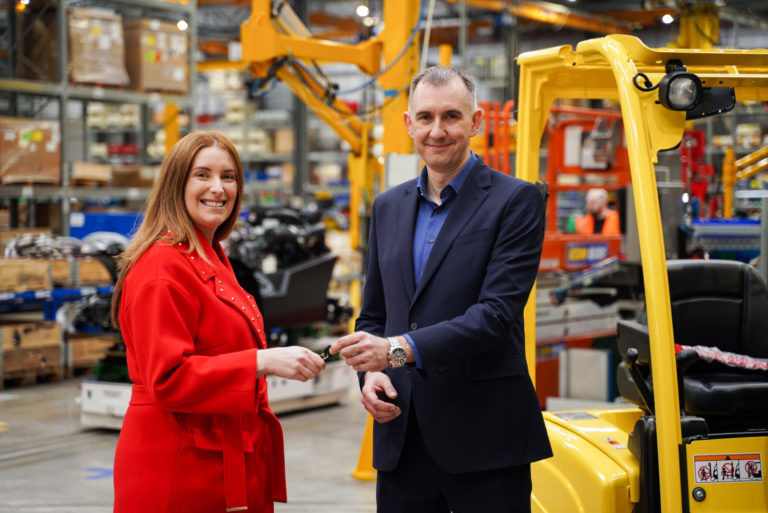 500,000th UK-made Forklift Donated