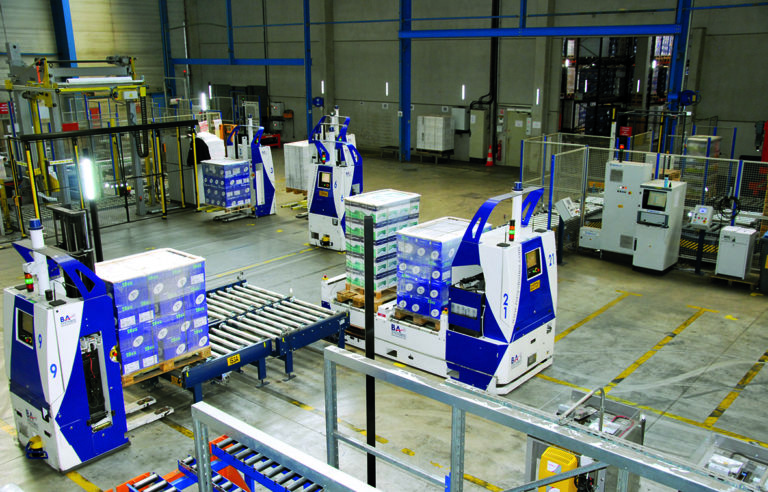 BA Systèmes to Replace Entire AGV Fleet for Frozen Food Producer Hesbaye