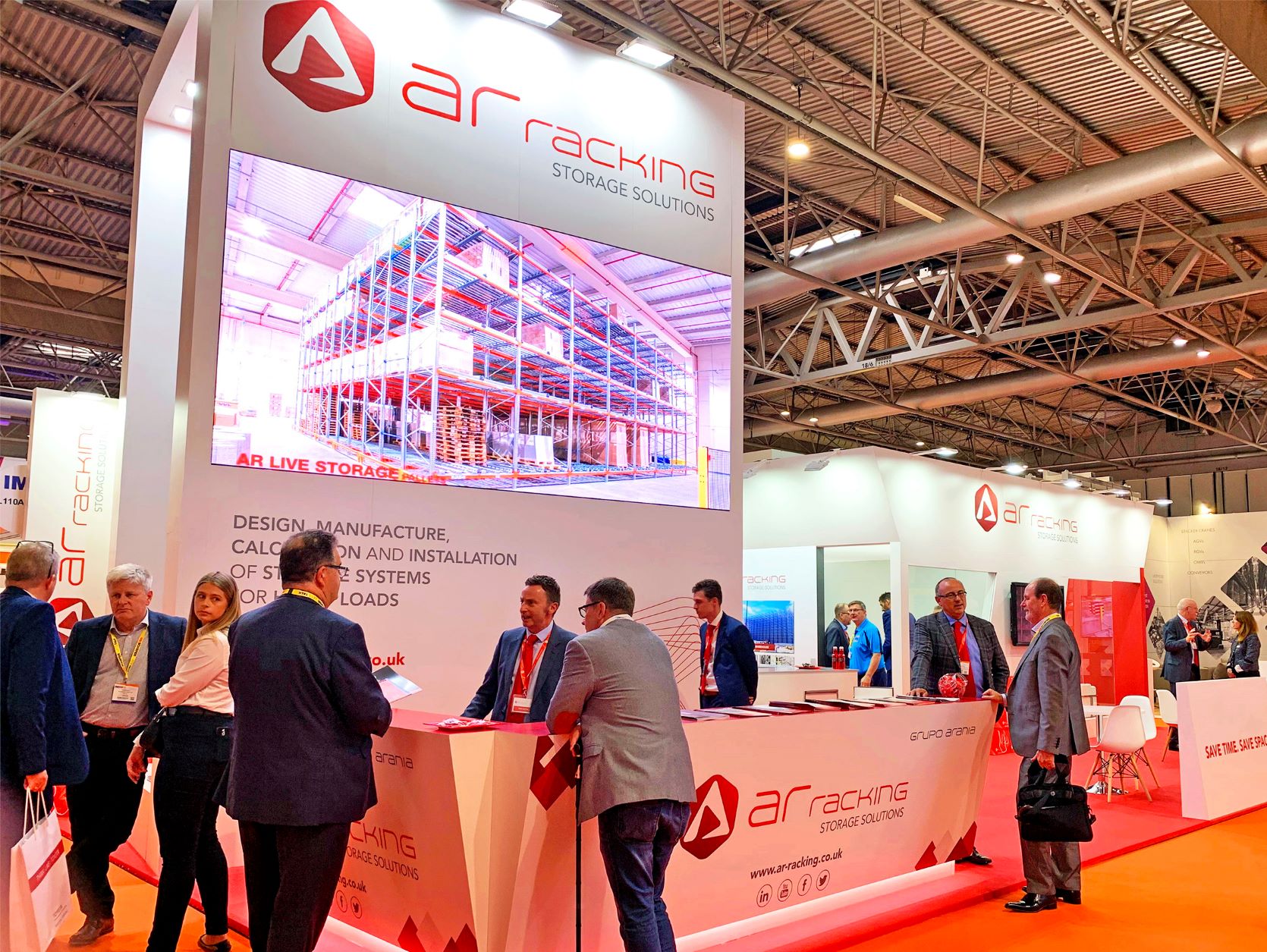 AR Racking brings large team to IMHX