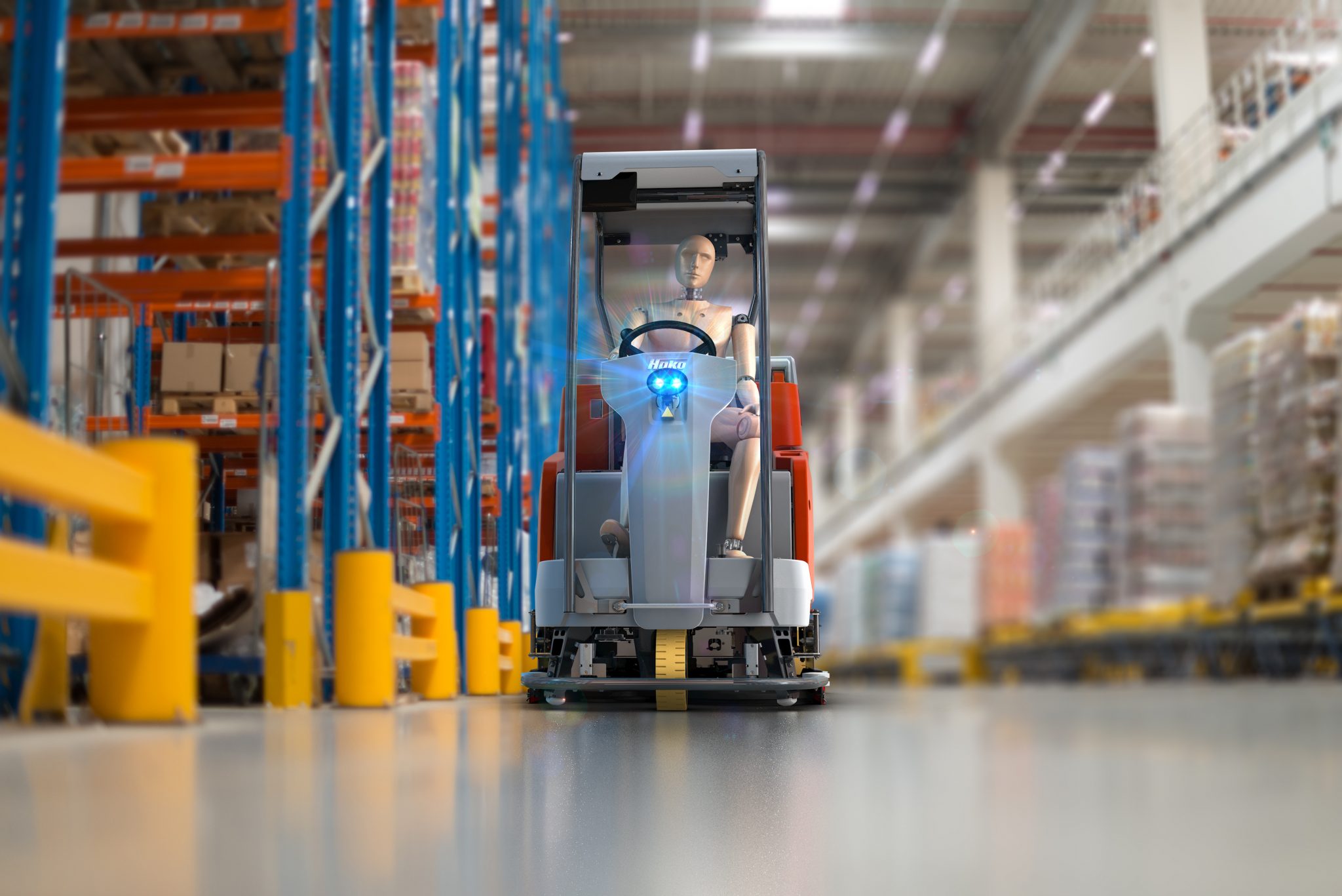 New Hako Scrubber-Drier Offers Long Operating Times in Large Areas
