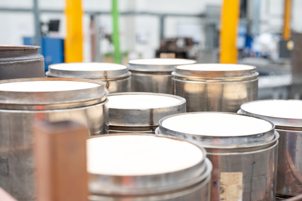 Diesel Truck Particulate Filter Cleaning