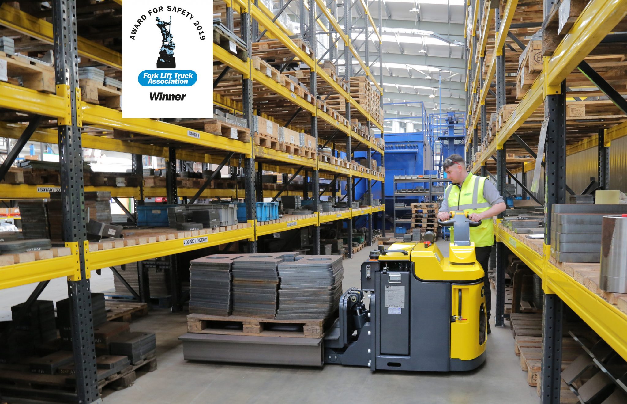 Combilift Powered Pallet Truck Picks up FLTA Safety Award