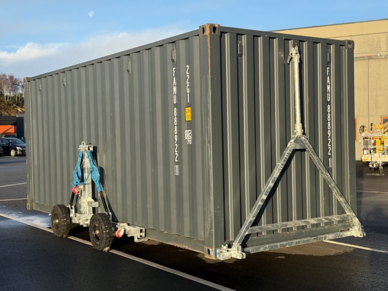 Container Wheels System Simplifies Handling