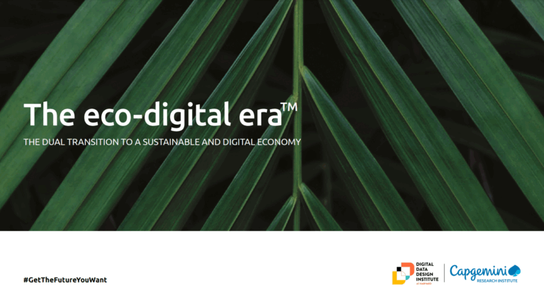 Enter the Eco-Digital Era