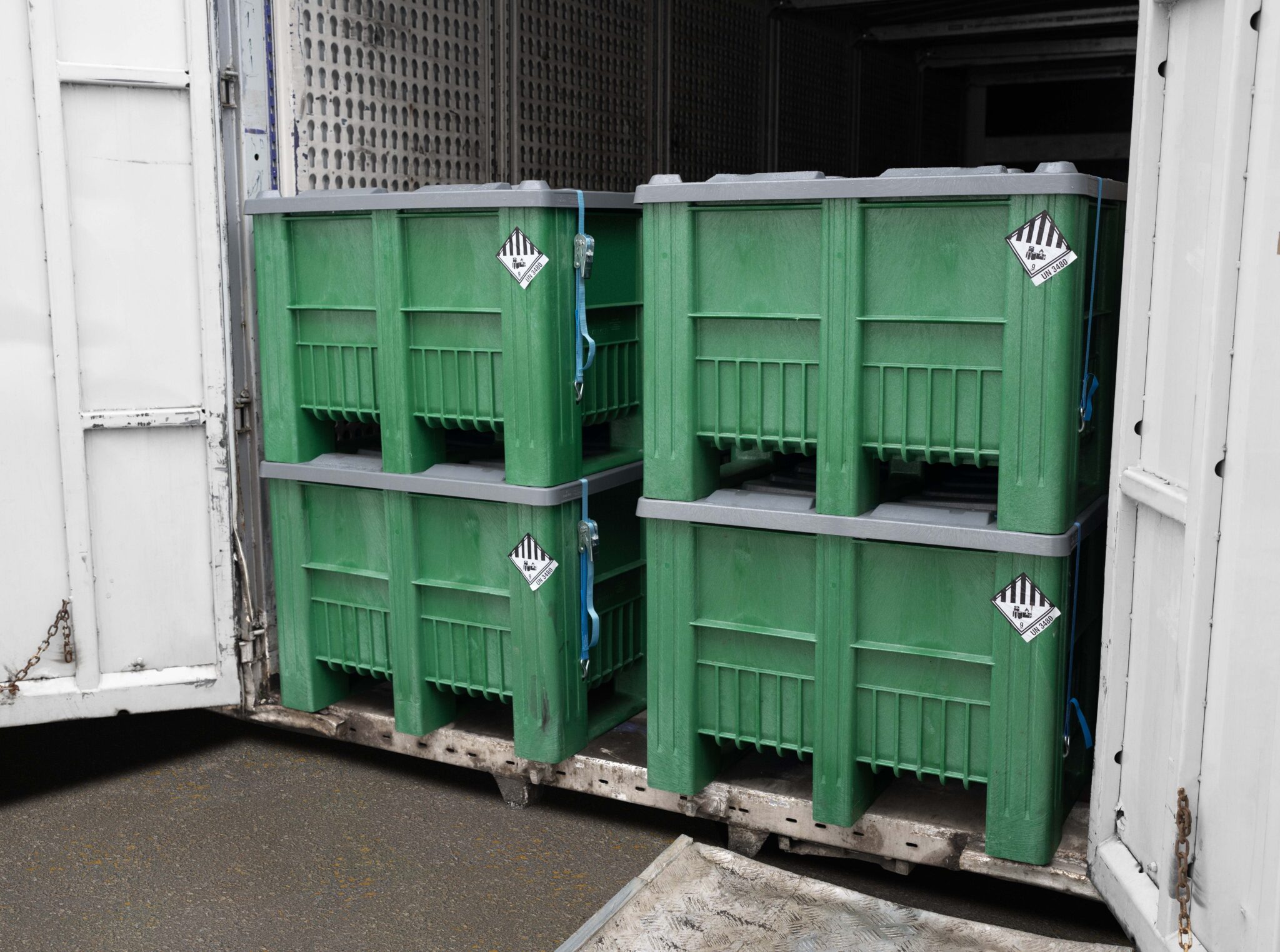UN Pallet Boxes for Safe Lithium Transport