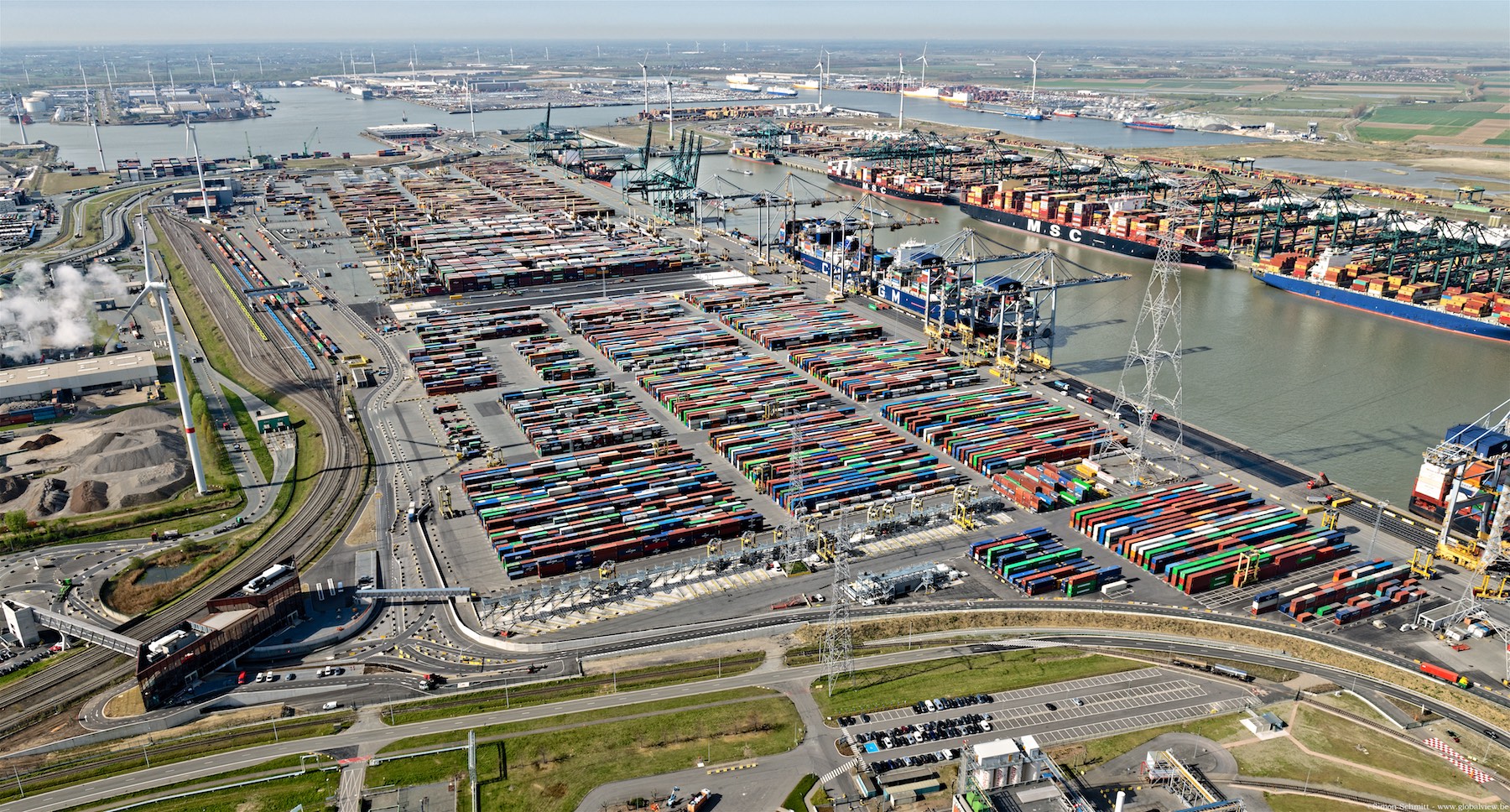 Antwerp “one of the greenest container terminals”
