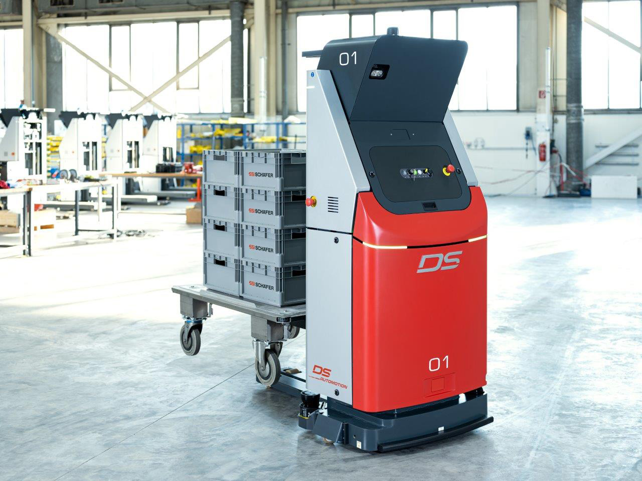 Flexible, Manoeuvrable new AGV