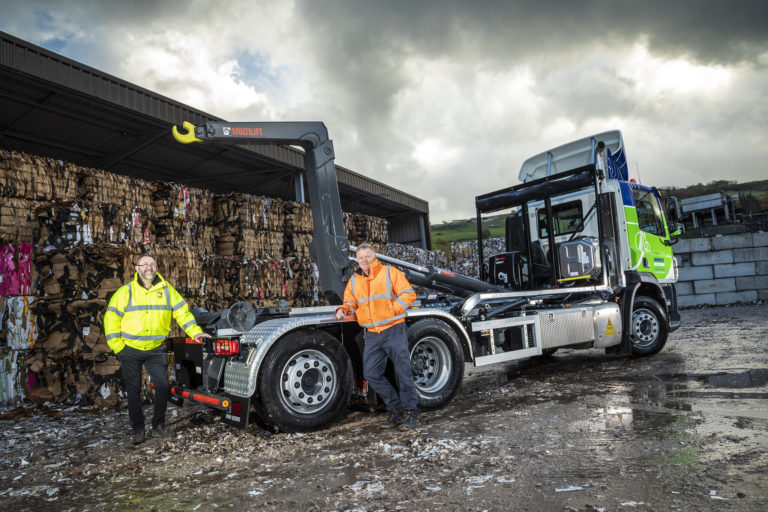 Recycling Firm invests in Hiab Multilifts