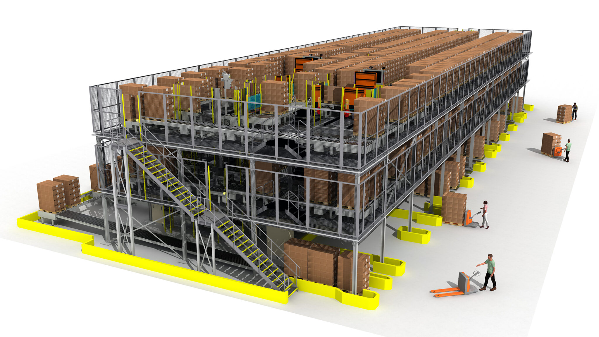 Pallet Buffer System can Sequence 460 p/hr