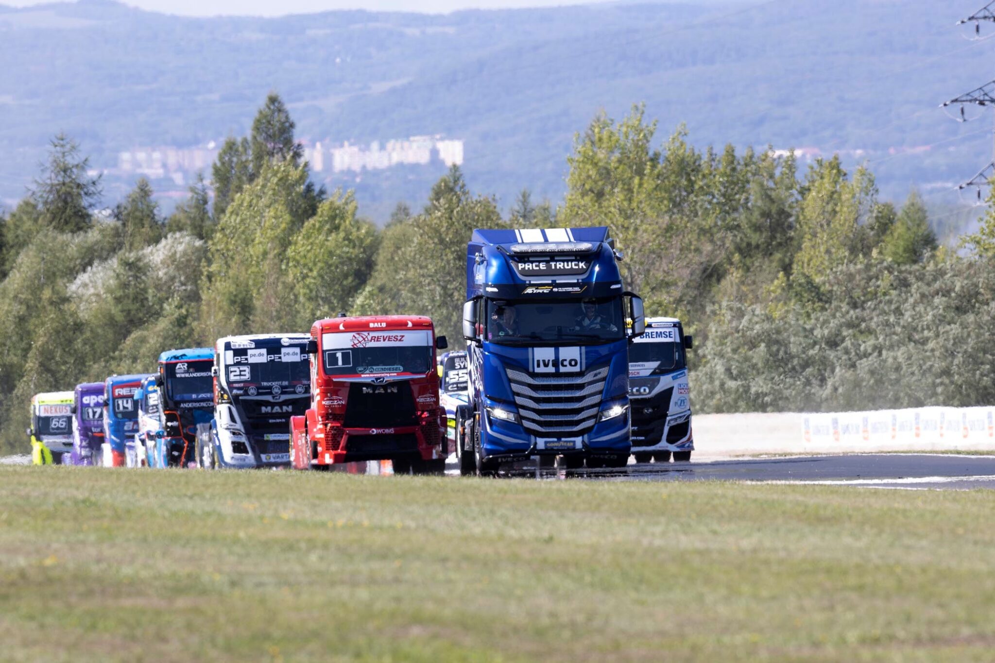 Truck Racing with Advanced Video Telematics