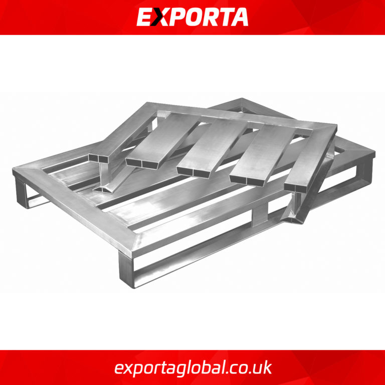 Exporta Launches New Range of Metal Aluminium Pallets from Germany