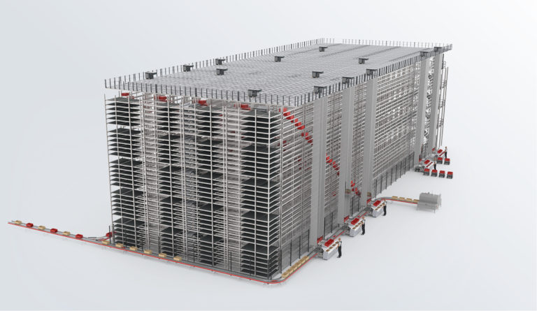 Modular, Scalable Shuttle Warehouse: Upstream