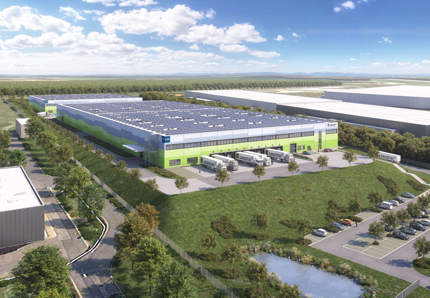 Garbe converts military training ground to logistics