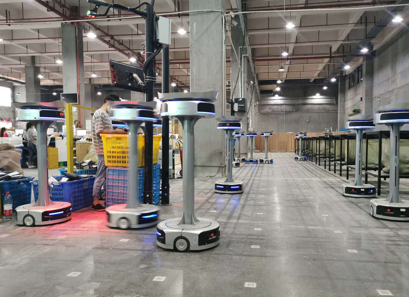 Large-scale AMR Sorting System for e-commerce