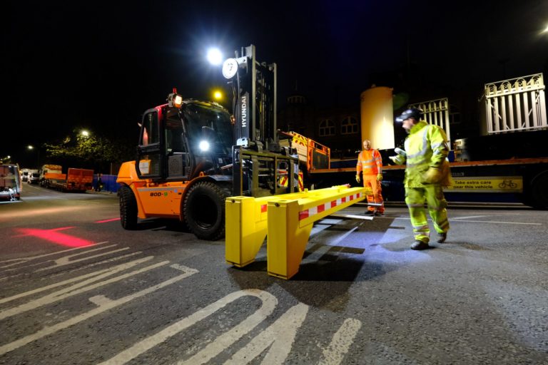 Hyundai Support Hardstaff Barriers with Hospital HVM Project