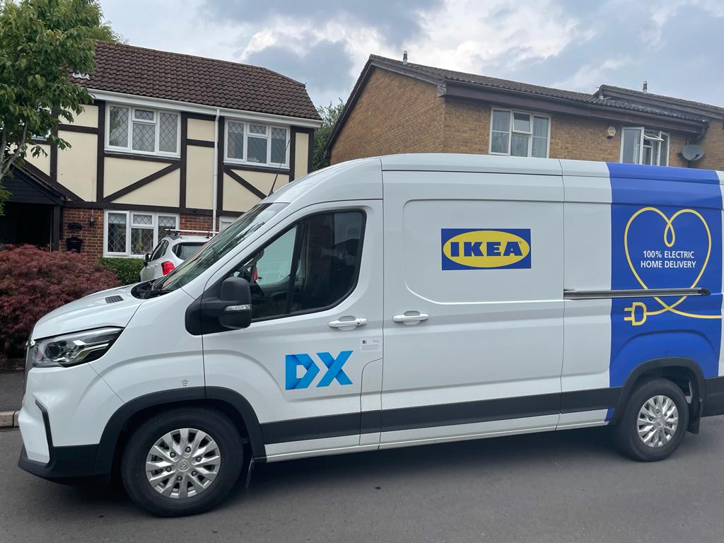 DX launches £750k electric vehicle programme with IKEA