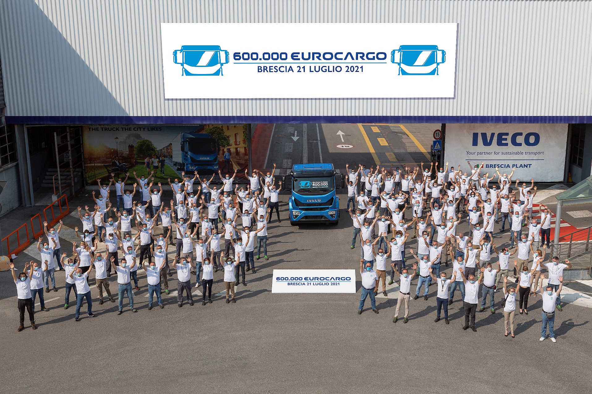 IVECO celebrates 600,000th Brescia-built truck