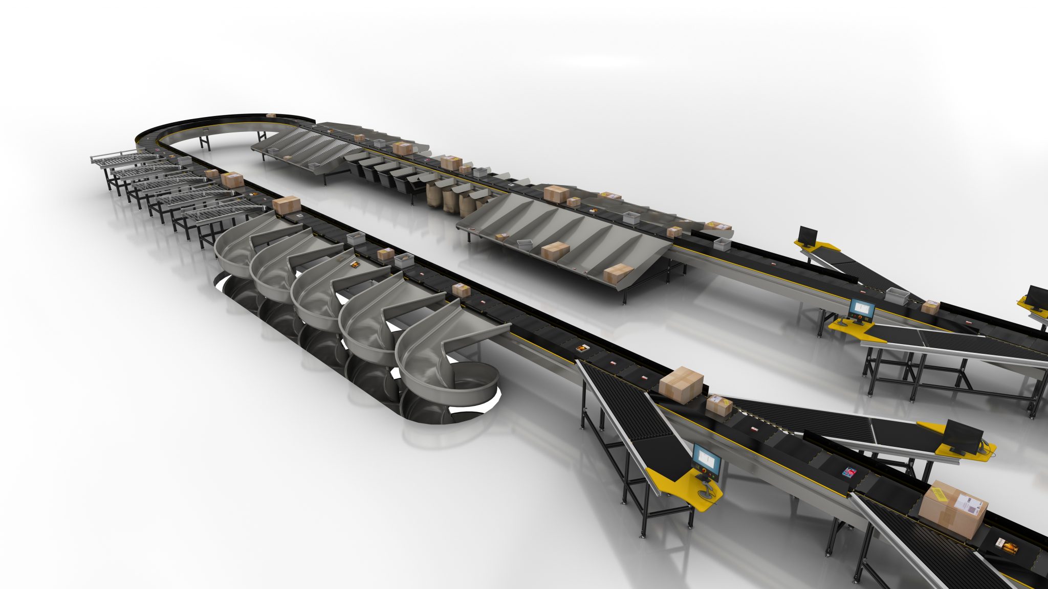 Interroll Wins Big Crossbelt Sorter Contract in North America