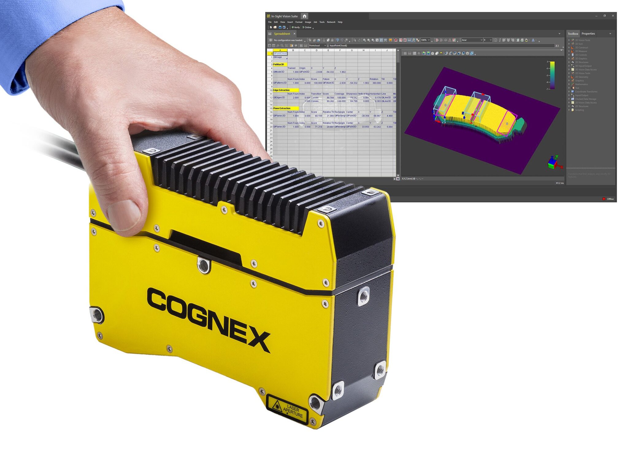Vision System makes 3D Inspection Easy