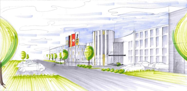 Change of Location for Interroll Plant Build in Germany