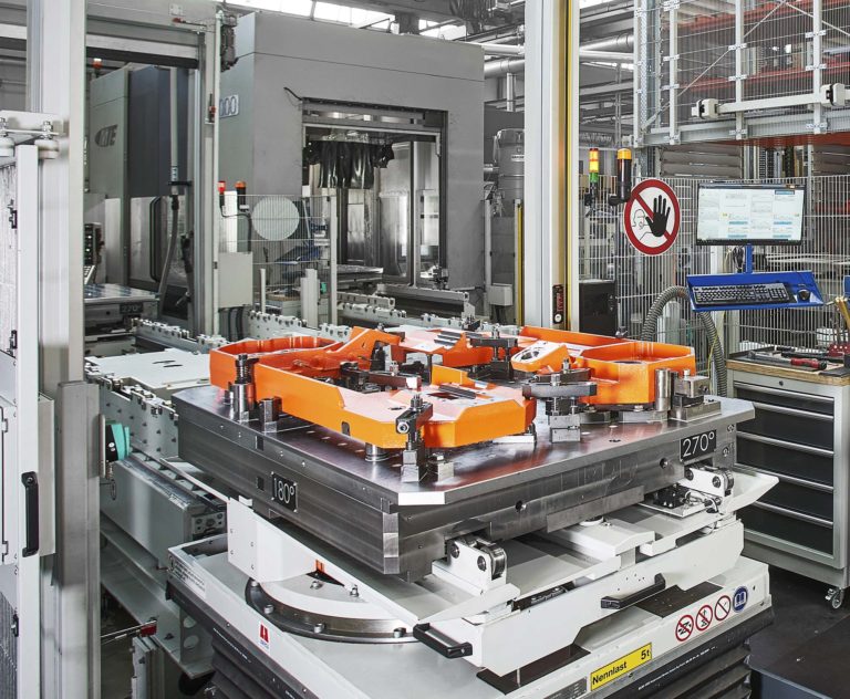 Storage and Handling System for Automating Machining Centres