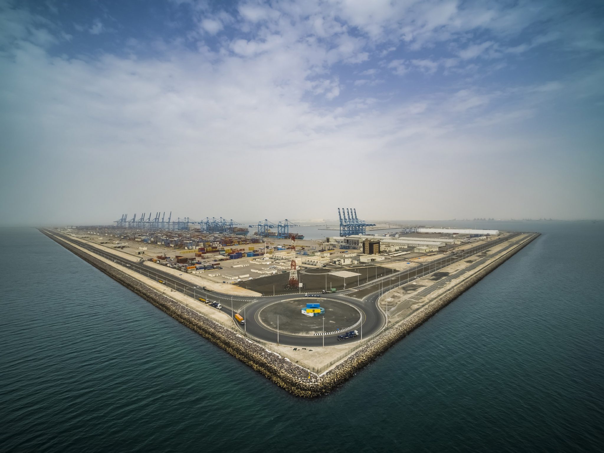 Expansion of  Khalifa Port is on Track