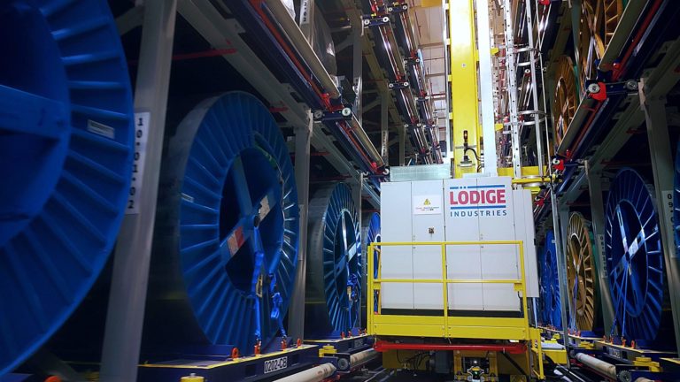 Automated Storage System for Cable Drums
