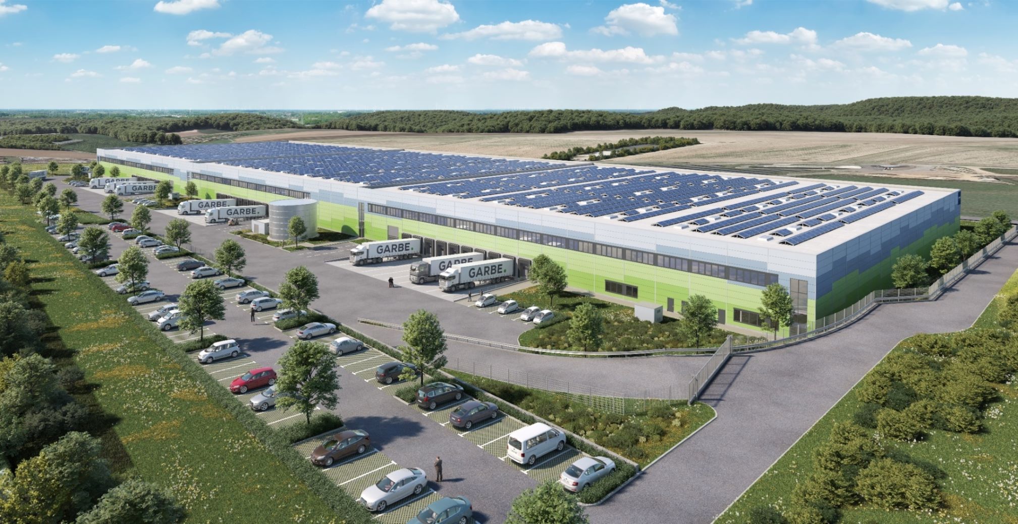 Garbe develops logistics centre near Jena